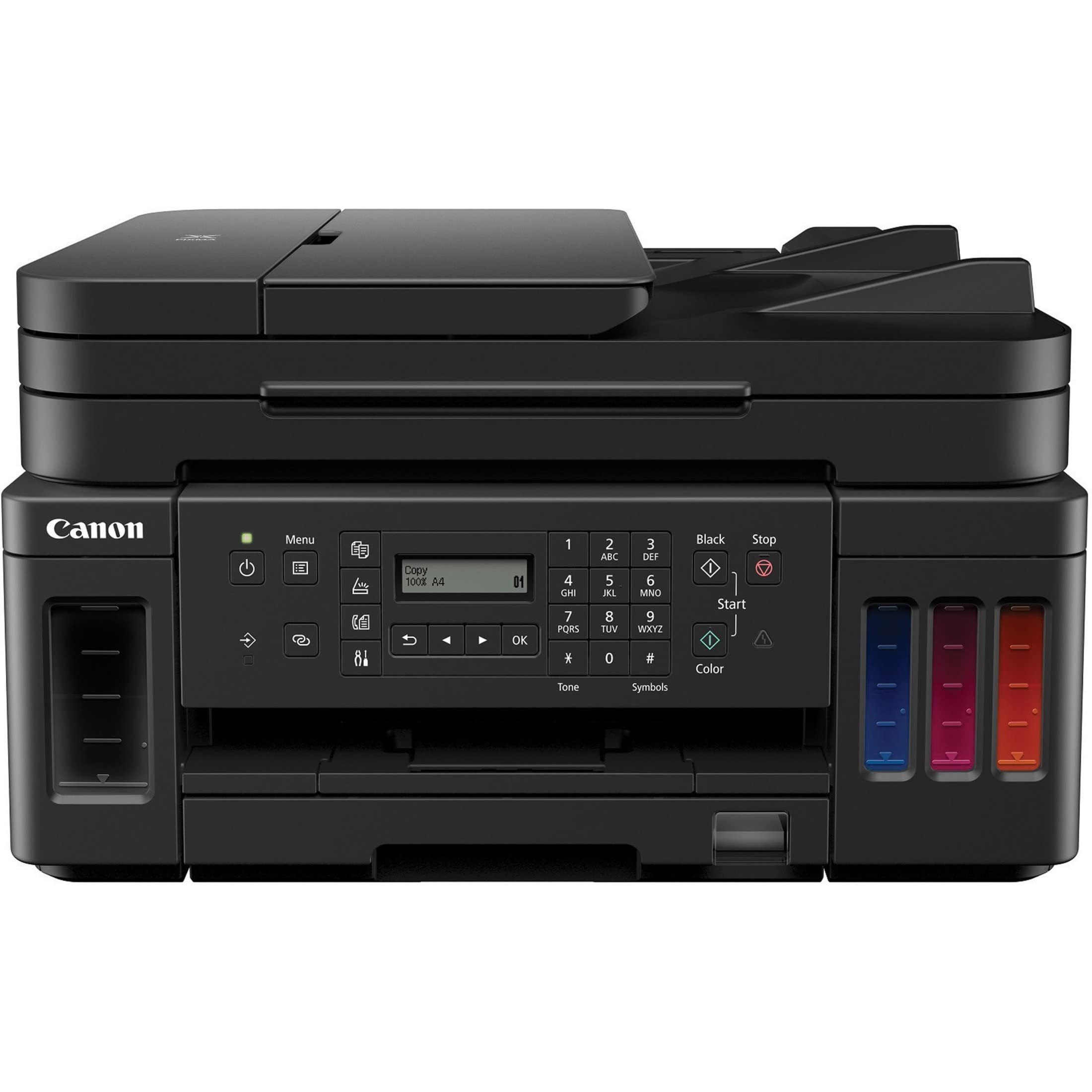 Canon G7020 一体式打印机家庭办公 |无线超级坦克（Megatank）打印机|复印机|扫描，|带移动...