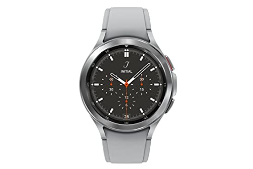 Samsung Galaxy Watch 4 经典 46 毫米智能手表，带心电图监测跟踪器，适用于健康、健身、...