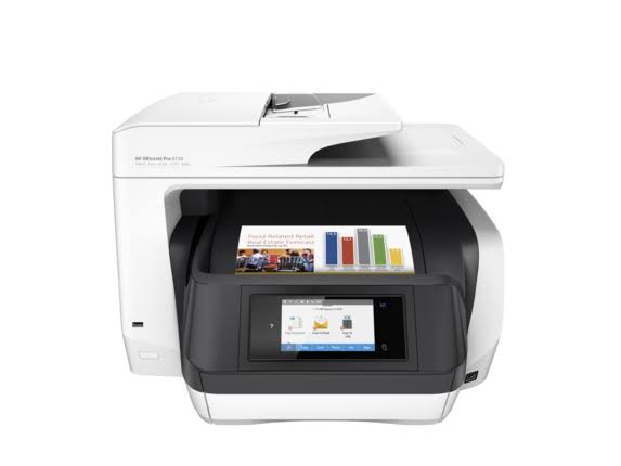 HP OfficeJet Pro 8720无线多合一照片打印机，带有移动打印，即时墨水...