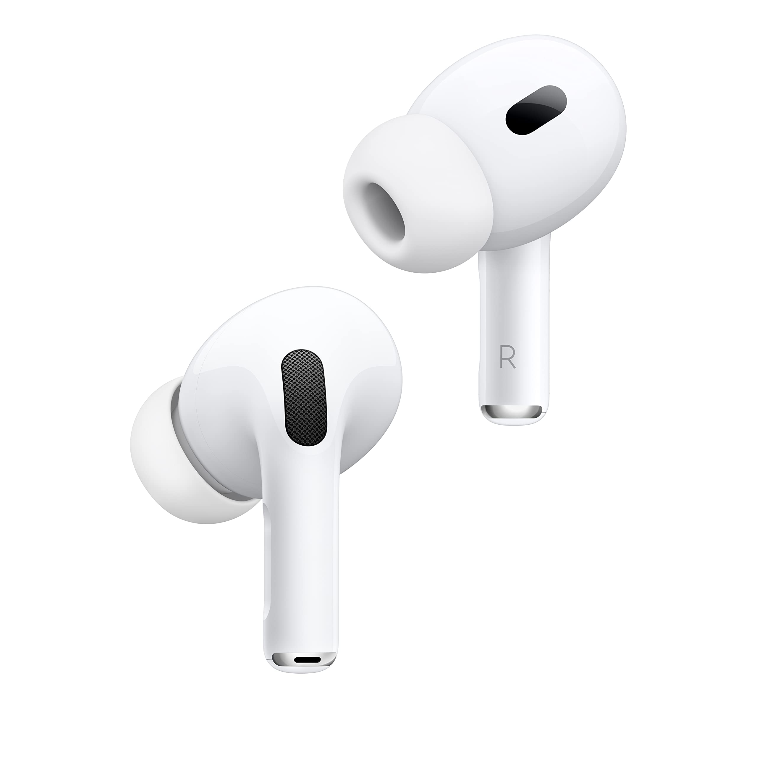 Apple AirPods Pro（第 2 代）无线耳塞、主动降噪功能提升 2 倍、自适应透明度、个性化空间音频、MagSafe 充电盒、iPhone 蓝牙耳机
