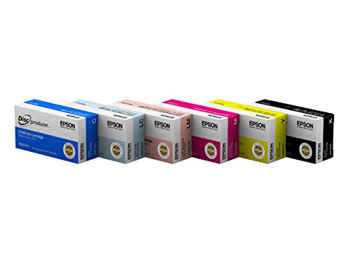 Epson DiscProducer PP-100 墨盒 6 色套装零售包装