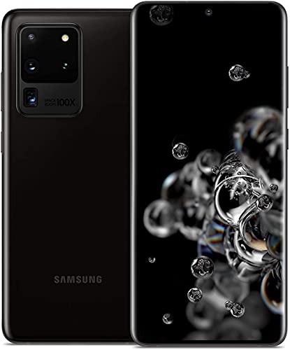 Samsung Galaxy S20 Ultra，128GB，宇宙黑 - 完全解锁（续订）
