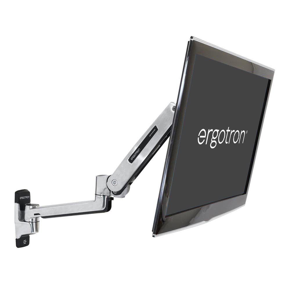 Ergotron – LX Sit-Stand Single Monitor Arm, VESA...