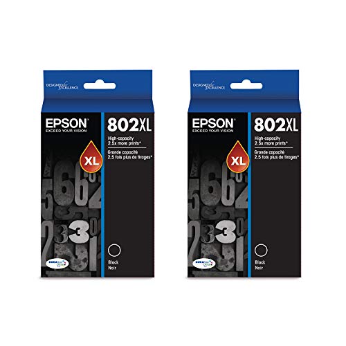 Epson T802XL120 DURABrite 超高容量墨盒墨水