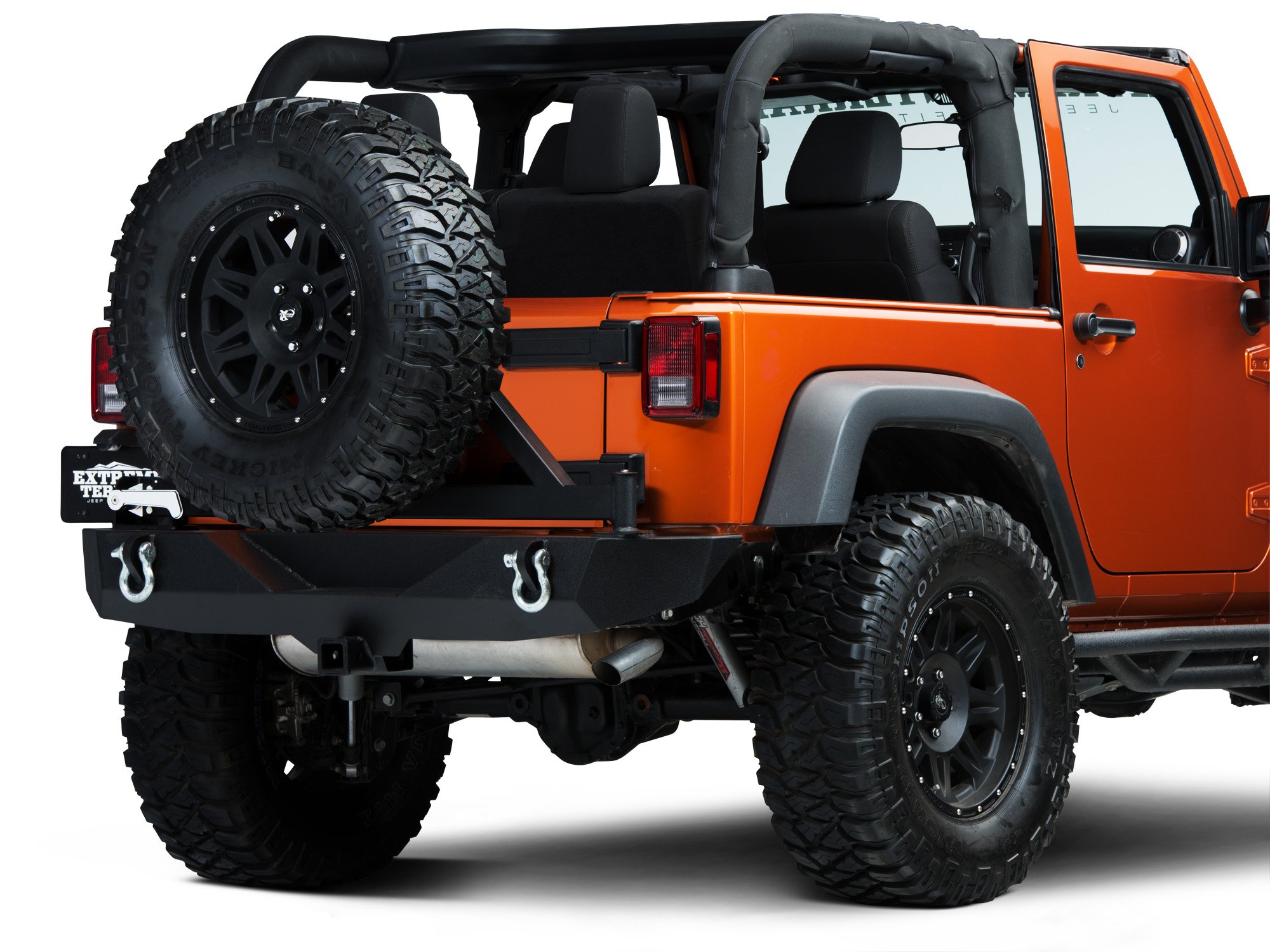 Barricade Off-Road Tubular Front Bumper with Winch Cutout