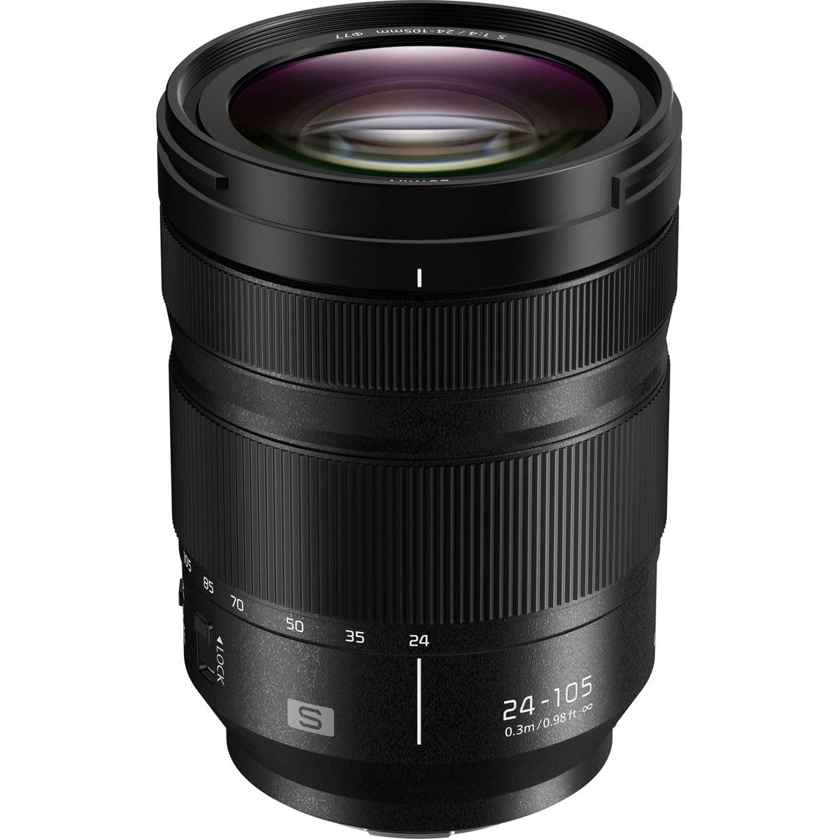 Panasonic LUMIX S 24-105mm F4 Lens, Full-Frame L...