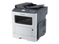 Lexmark MX317dn紧凑型多合一单色激光打印机，支持网络，扫描，复印，双面打印和专业功能