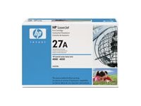 HP 27X 高印量黑色原装 LaserJet 碳粉盒 (C4127X)