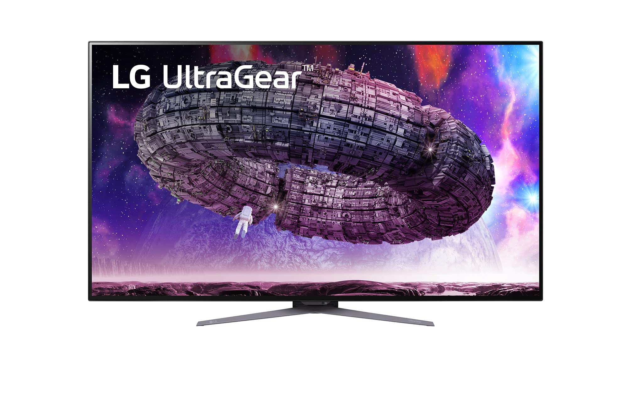 LG 48GQ900-B 48 Ultragear UHD OLED 游戏显示器，带防眩光、1.5M : 1 ...