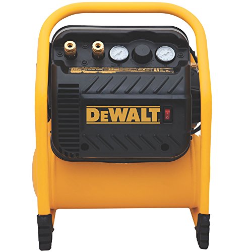 DEWALT 用于配平的空气压缩机，最大压力 200 PSI，安静运行 (DWFP55130)...