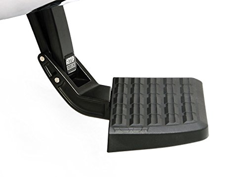 AMP Research 75322-01A Bedstep 可伸缩保险杠踏板适用于 2019-2020 Ram 1500，黑色