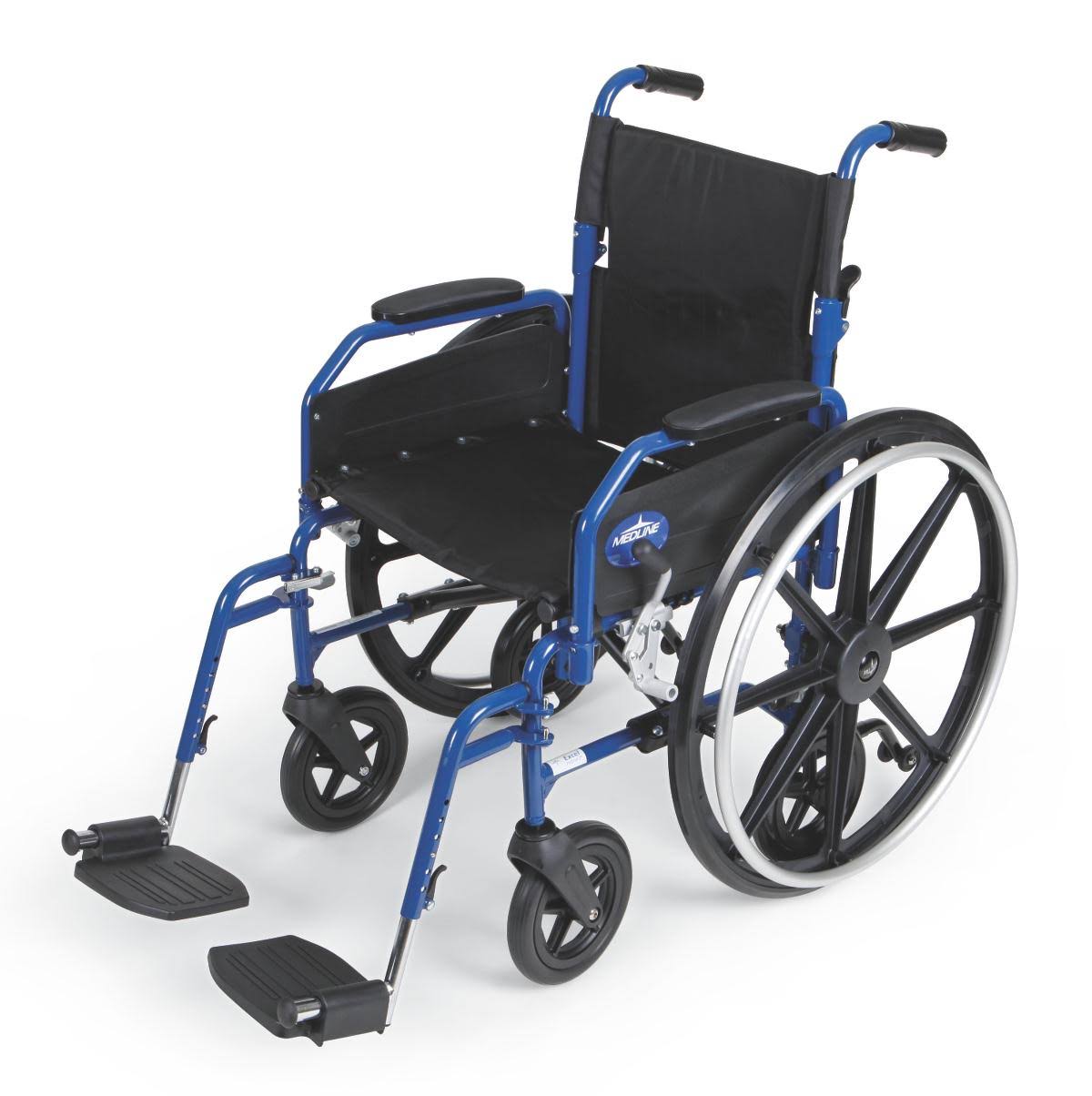 Medline Hybrid 2运输轮椅椅子|