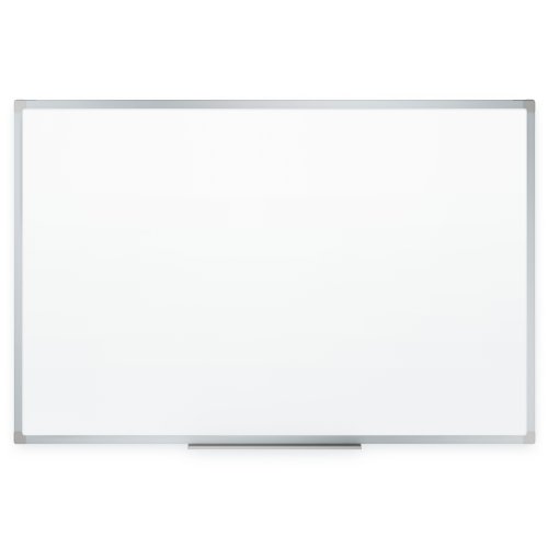 Mead 白板，白板，干擦板，3' x 2'，银色铝框 (85356)...
