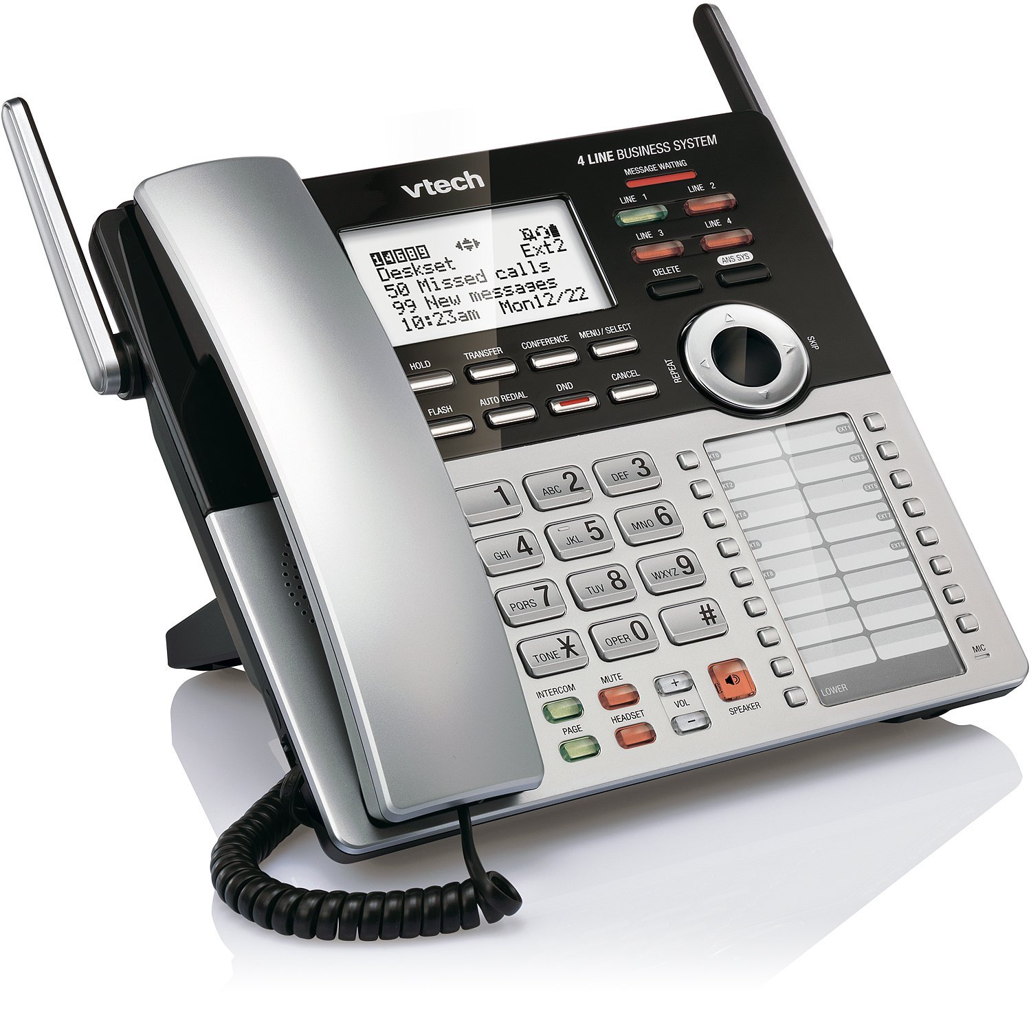 Vtech 用于 CM18845小型企业办公电话系统的 CM18245分机座