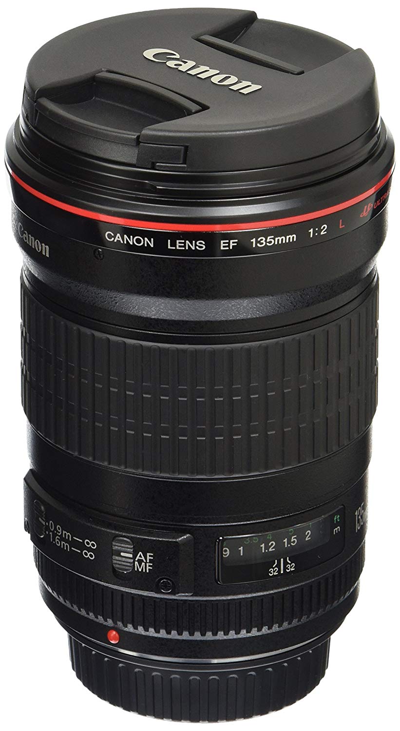 Canon EF 135mm f / 2L USM单反相机镜头-固定