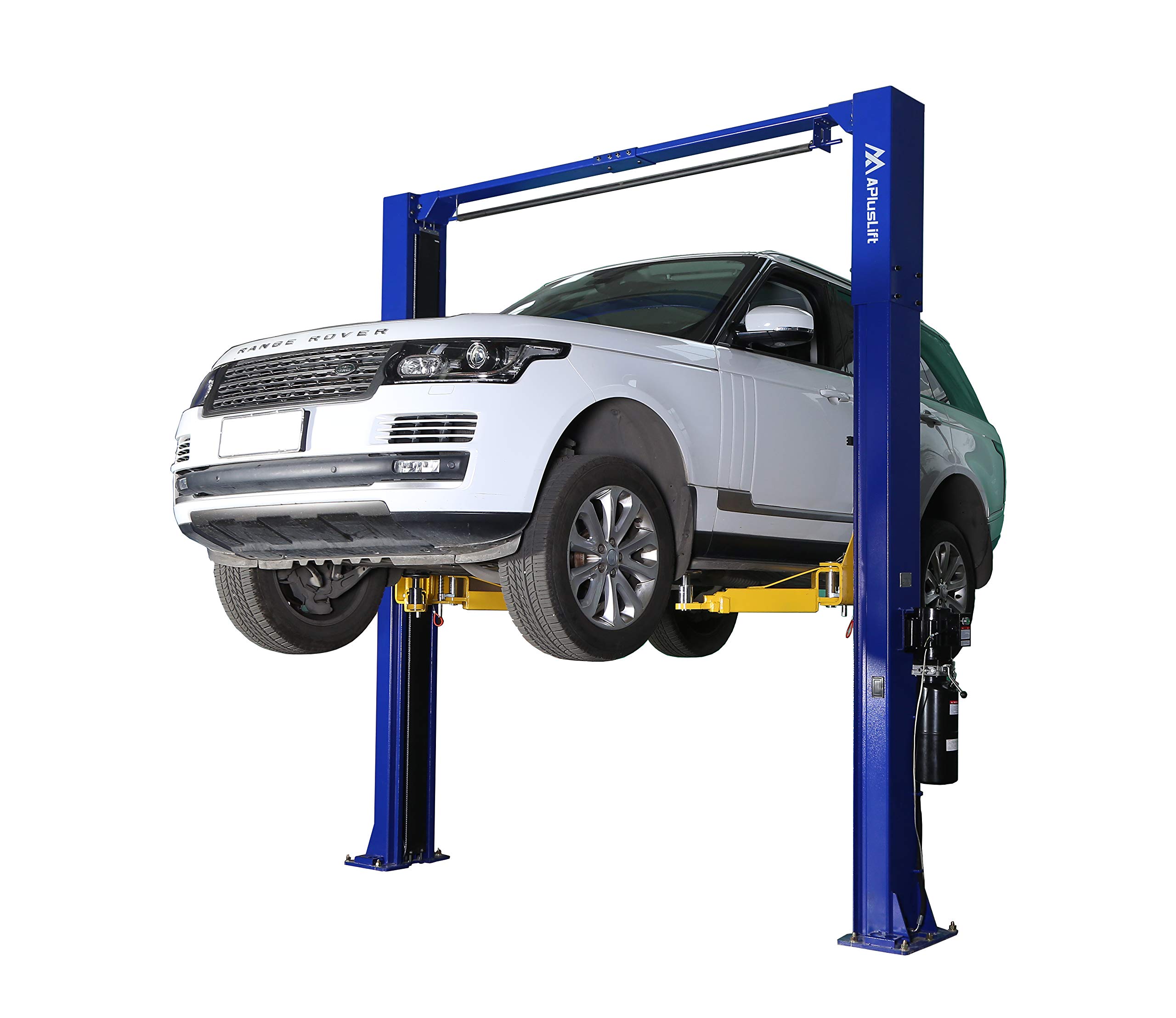 APlusLift HW-10KOH-A 10000LB Two Post Overhead Clear Floor Car Lift/Industry Leading 3 Year Warranty