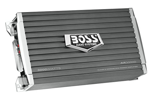 BOSS Audio Systems Systems AR3000D D 类汽车放大器 - 3000 瓦、1 ...