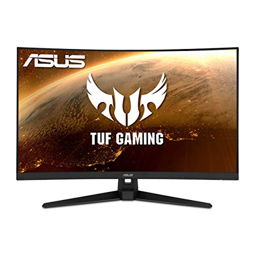 Asus TUF游戏VG328H1B 32？曲面显示器，1080P全高清，165Hz（支持144Hz），极低运动模糊，自适应同步，FreeSync Premium，1ms，眼保健，HDMI D-Sub