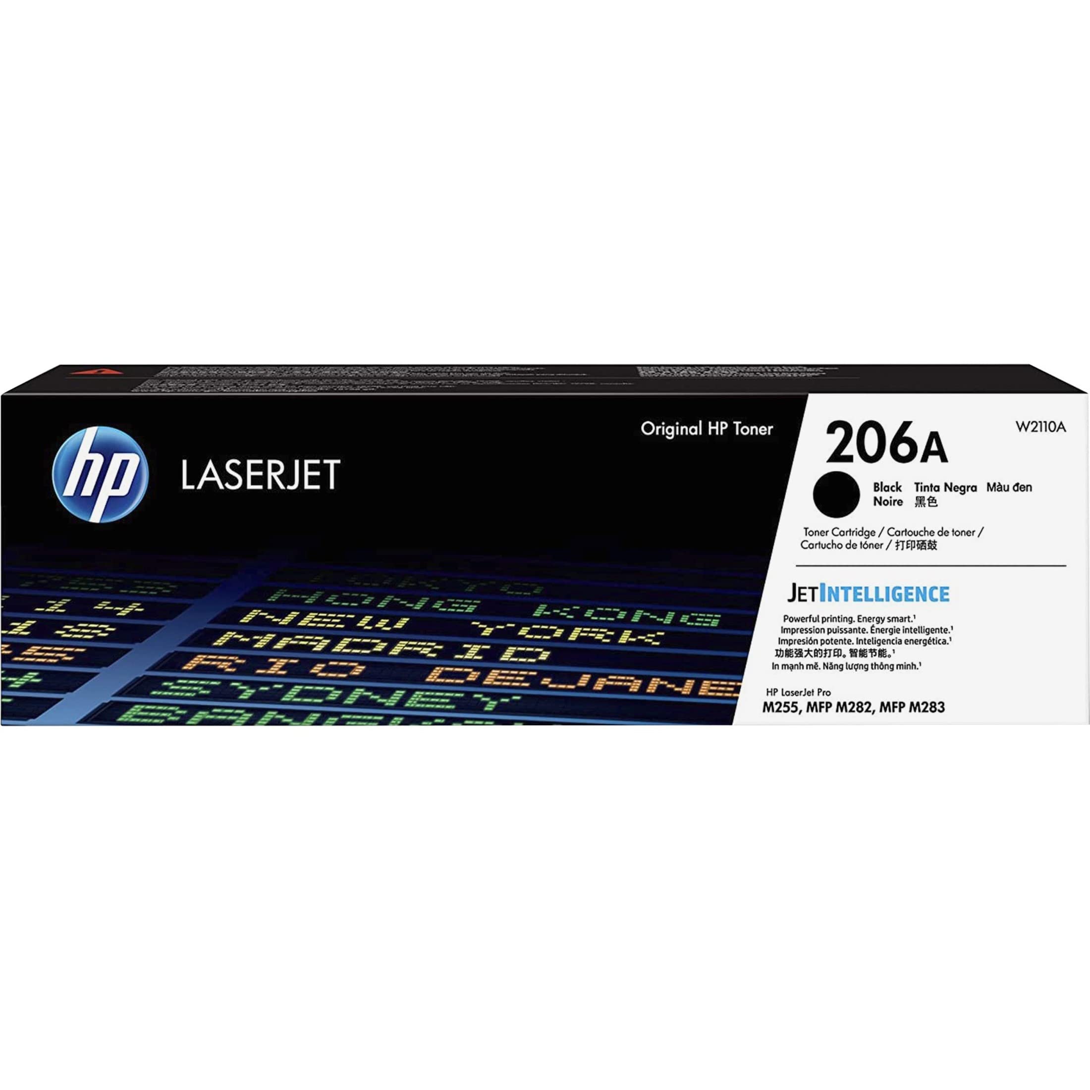 HP 206A 黑色碳粉盒 |适用于 Color LaserJet Pro M255、Color LaserJ...