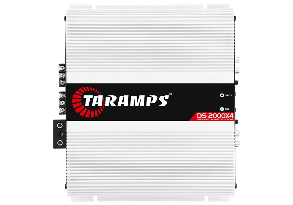 TARAMP'S Taramps DS 2000x4 4 通道 2000 瓦 RMS 汽车音响放大器 2 欧姆...