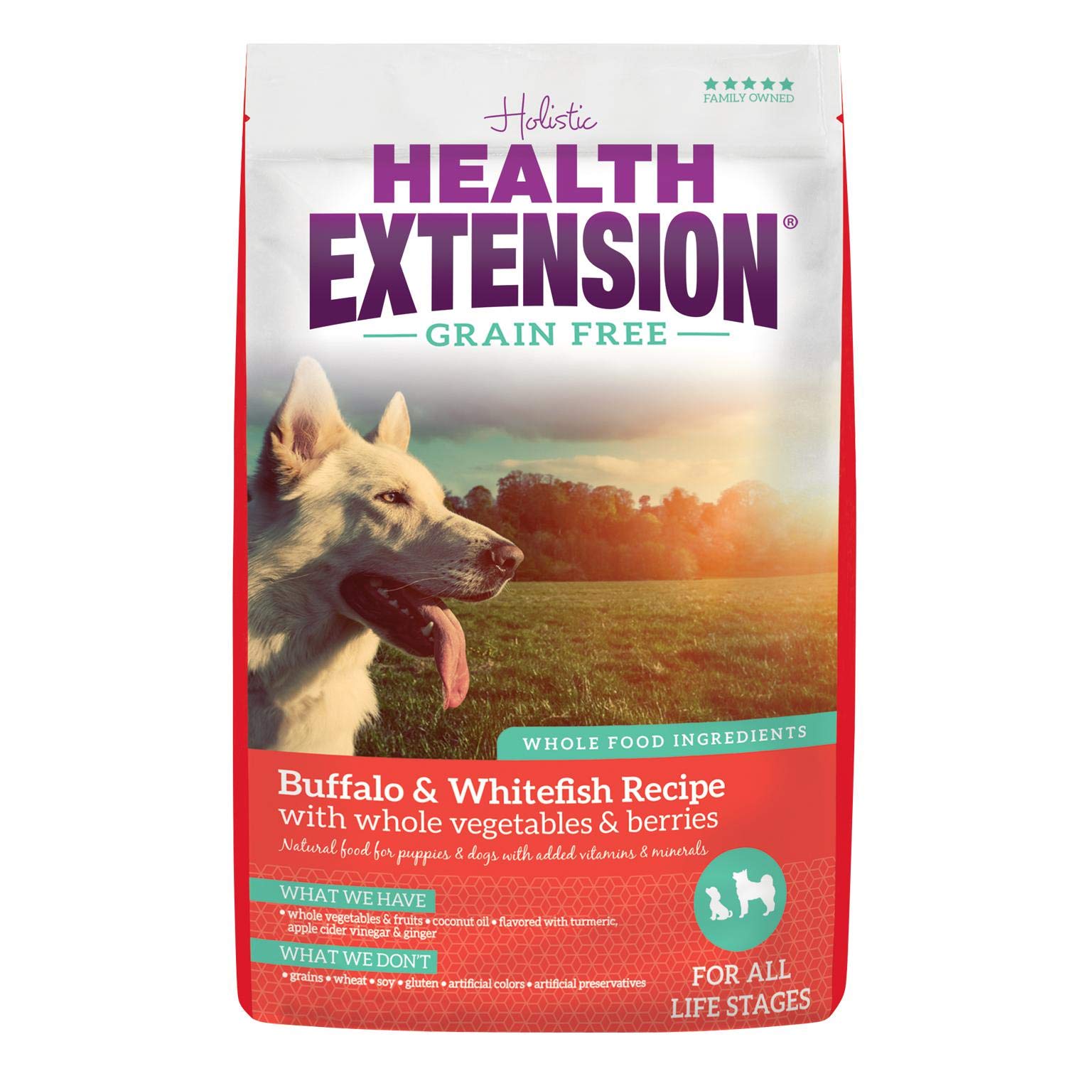 Health extension 干狗粮，添加维生素和矿物质的天然食品，适合所有幼犬...