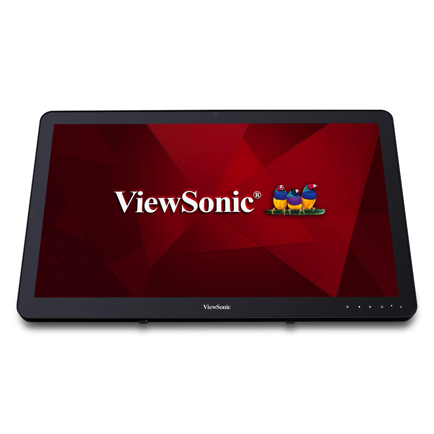 Viewsonic VSD243-BKA-US0 24 英寸 1080p 10 点触摸智能数字显示屏，带蓝牙双频 Wi-Fi 和 Android Oreo 8.1 操作系统