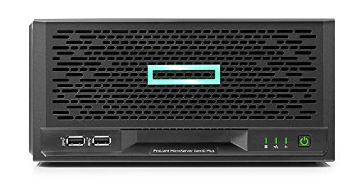Hewlett Packard Enterprise HPE ProLiant MicroServer Gen10 Plus 超微型塔式服务器 - 1 个 Xeon E-2224-16 GB RAM HDD SSD