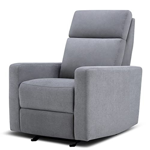 Nurture& The Glider by  | Premium Power Recliner Nursery Glider Chair with Adjustable Head Support | Designed with a Thoughtful Combination of Function and Comfort | Built-in USB Charger