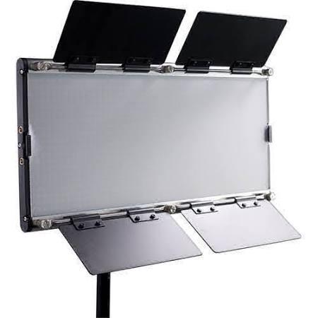 Dracast 带有V型电池板的银色系列LED1000双色LED灯，960个5mm LED