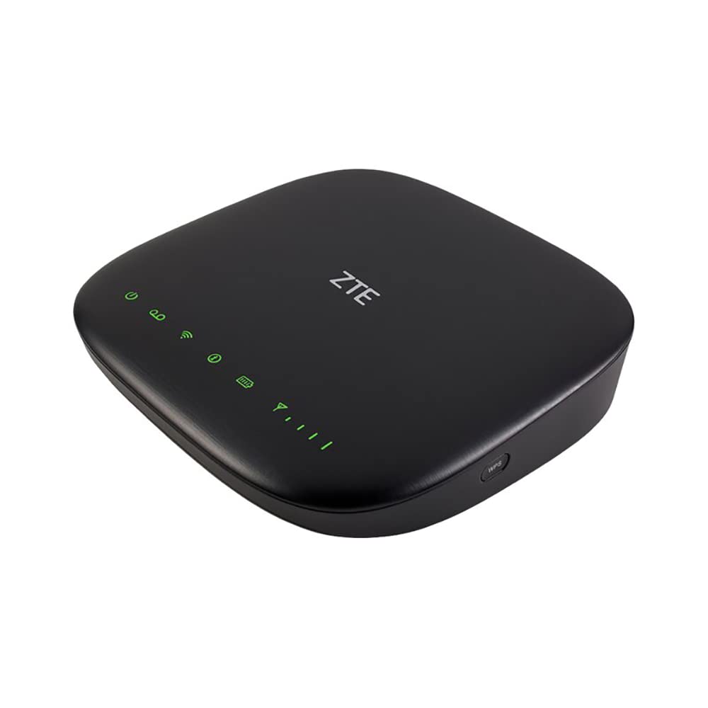 ZTE MF279T 150Mbps 4G LTE 移动 WiFi 热点已解锁（4G LTE 在美国、加拿大、拉丁和加勒比频段）最多 20 个用户