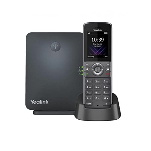 Yealink W73P IP DECT 电话套装 W73H 带 W70 底座