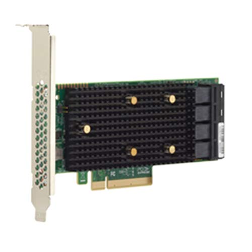 Broadcom HBA 9400-16i - 存储控制器 - 16 通道 - SATA 6Gb/s / SAS 12Gb/s 薄型 - 1.2 GBps - PCIe 3.1 x8 (05-50008-00)