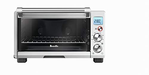 Breville BOV670BSS 智能烤箱，紧凑型对流，拉丝不锈钢...