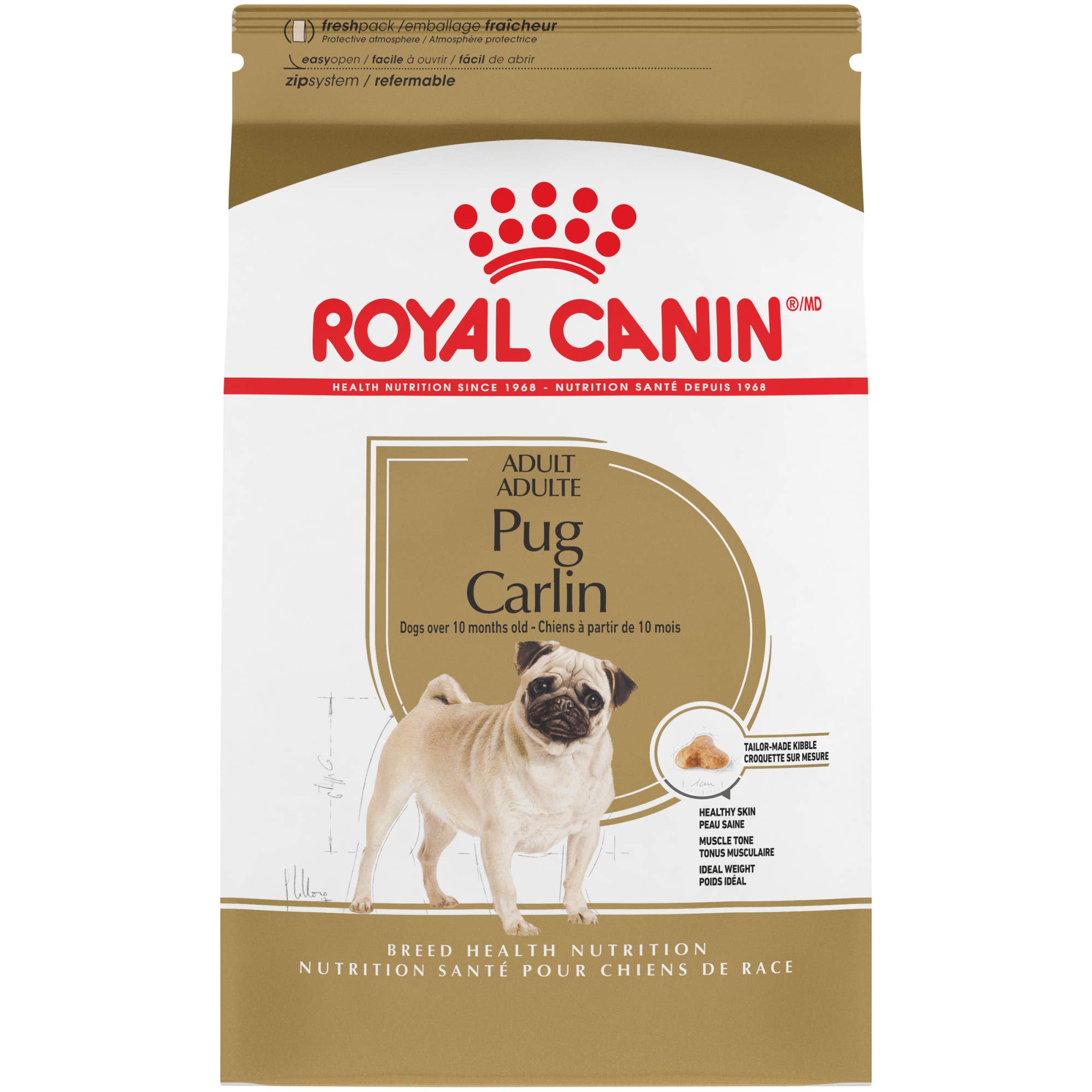 Royal Canin 品种健康营养哈巴狗成年干狗粮