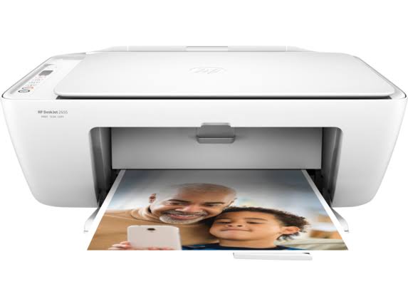 HP DeskJet 2655多合一紧凑型打印机，即时墨水就绪-白色（V1N04A）