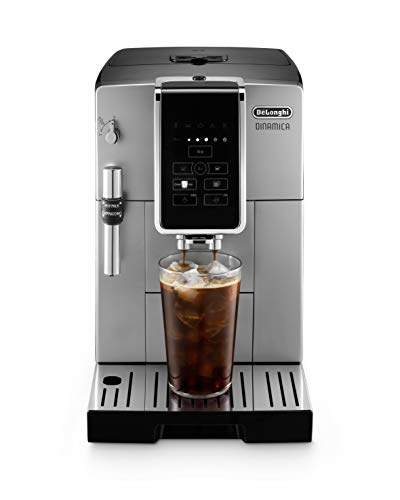 De'Longhi Dinamica自动咖啡和浓缩咖啡机TrueBrew（冰咖啡），毛刺研磨机，优质可调节的起...