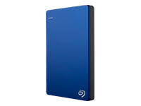 Seagate Backup Plus Slim 2TB便携式外部硬盘USB 3.0，蓝色（STDR2000102）