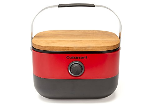 Cuisinart CGG-750 便携式，Venture 燃气烧烤炉，红色
