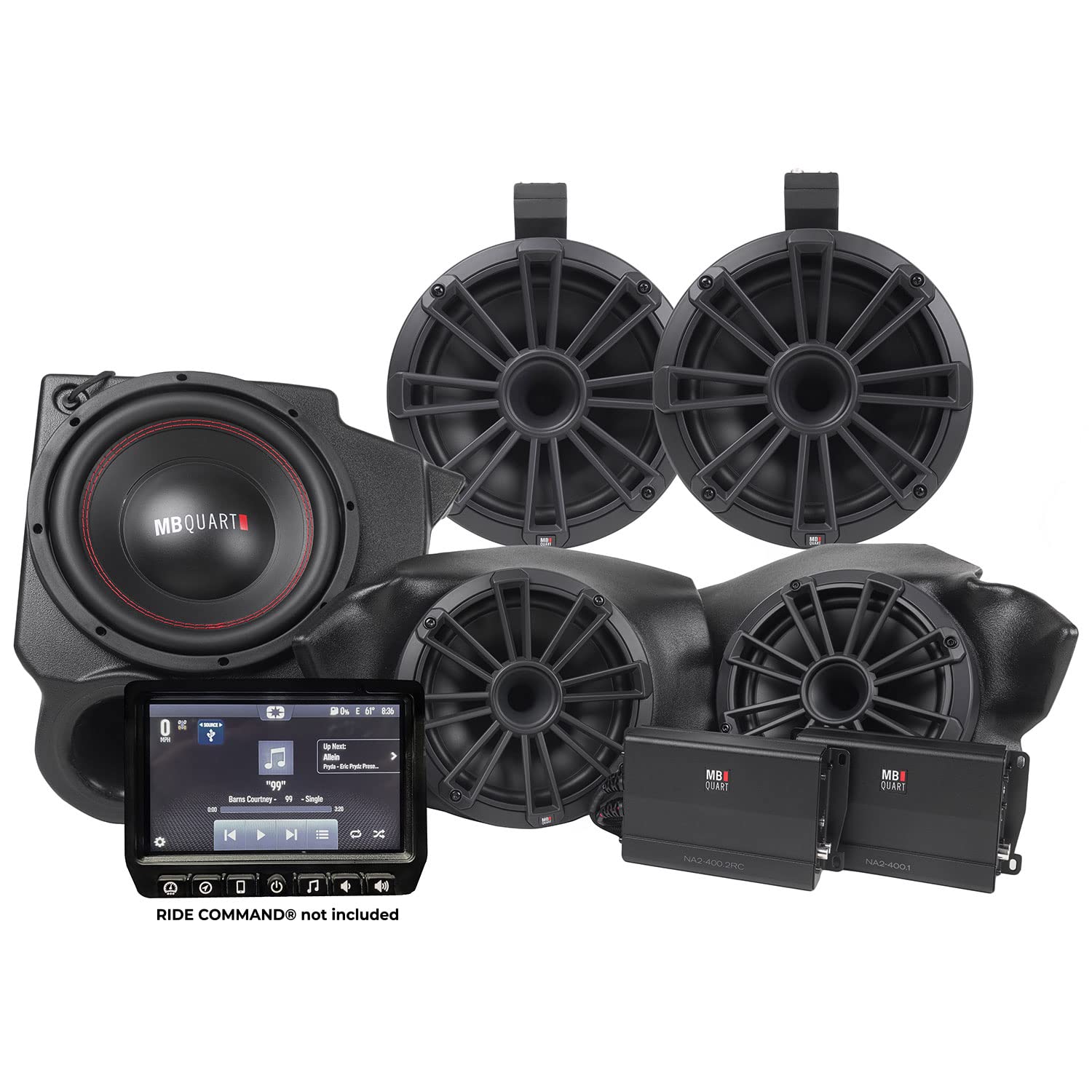 MB Quart MBQR-STG5-RC-1 Tuned Audio System for 2...