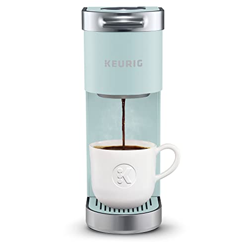 Keurig K-Mini Plus 单份 K-Cup Pod 咖啡机，雾绿色...