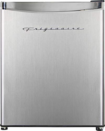 Frigidaire EFR182 1.6 立方英尺不锈钢迷你冰箱。非常适合家庭或办公室