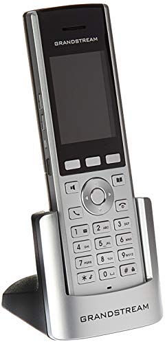 Grandstream WP820 便携式 Wi-Fi 电话 Voip 电话和设备，银色（续订）
