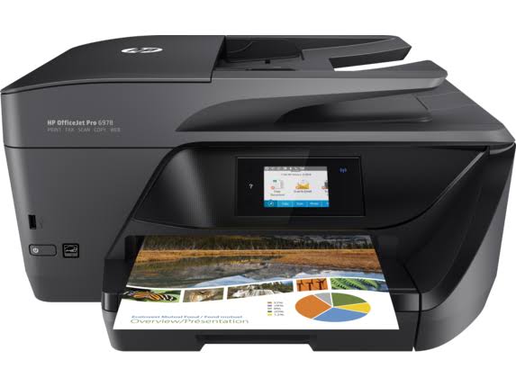 HP 具有移动打印功能的 OfficeJet Pro 6978无线多合一照片打印机，支持即刻墨水（T0F29A）