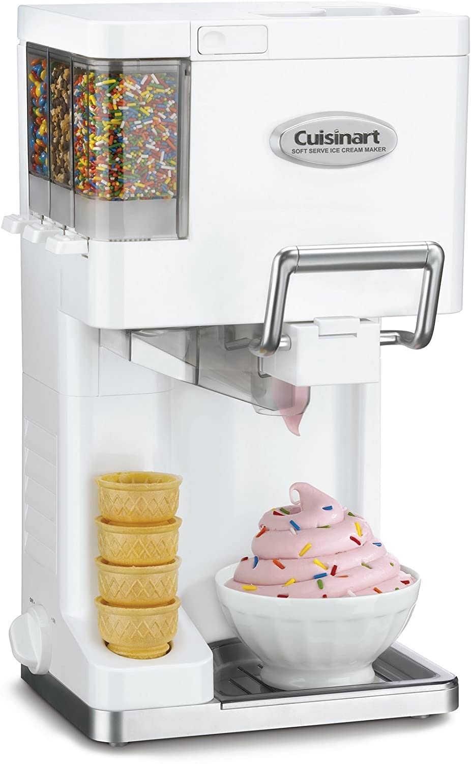Cuisinart ICE-45 混合软冰淇淋 1-1/2 夸脱冰淇淋机