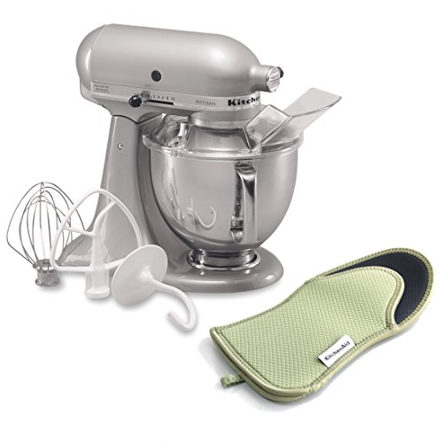 KitchenAid KSM150PSMC Artisan 系列 5 夸脱。带倾倒罩的立式搅拌机...