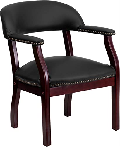 Flash Furniture 黑色乙烯基豪华会议椅