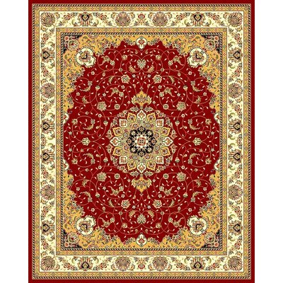 Safavieh Lyndhurst 红色地毯 地毯尺寸：方形 8'