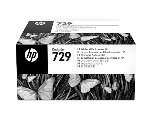 HP 729 DesignJet 打印头更换套件 (F9J81A)，适用于 DesignJet T830 MFP 和 T730 大幅面绘图仪打印机，黑色