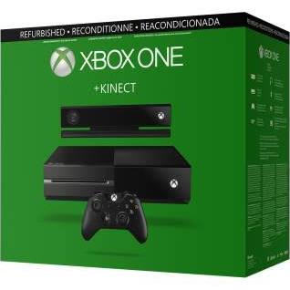 Microsoft 带 Kinect 的 Xbox One 500GB 主机系统（经过认证的翻新）