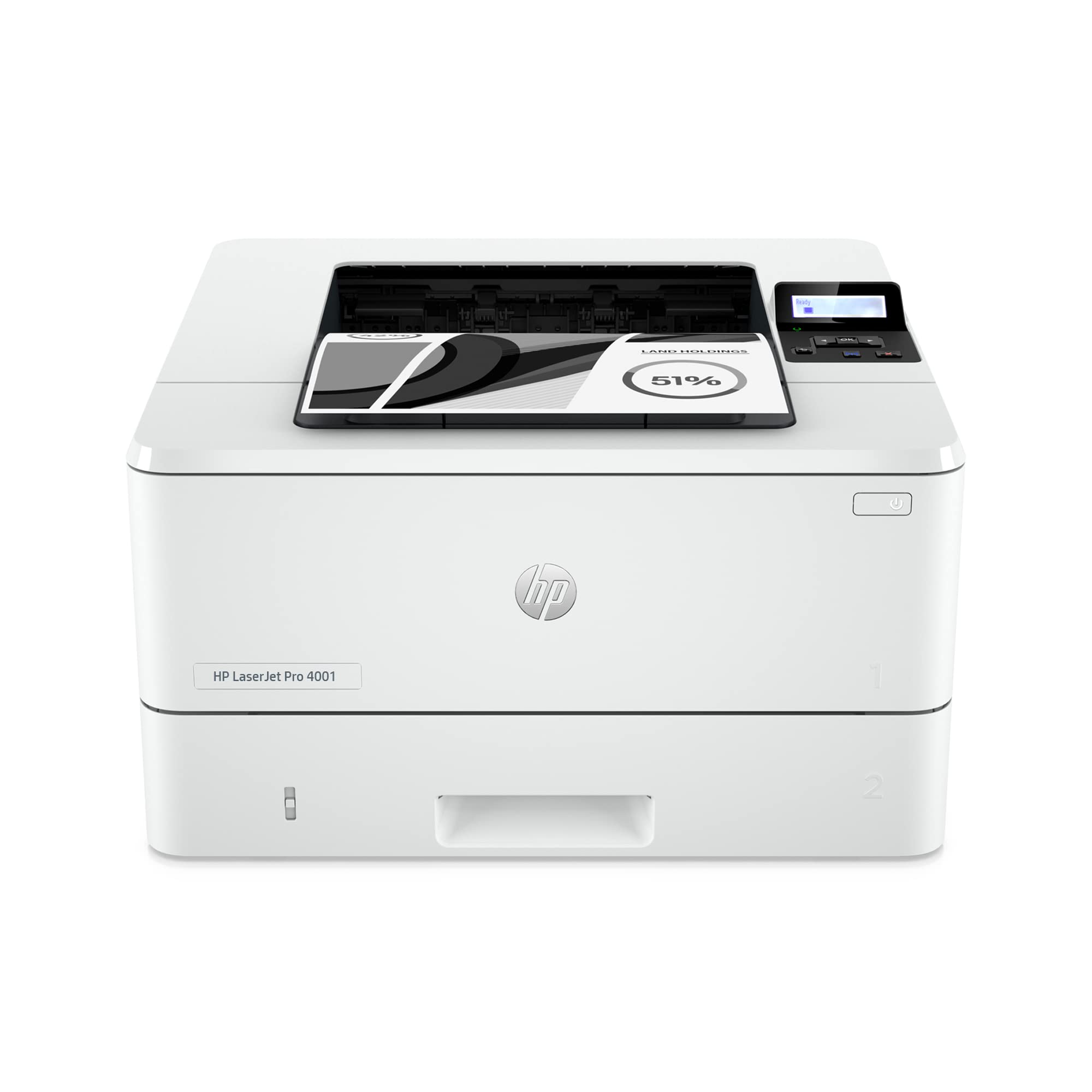 HP LaserJet Pro 4001dw 无线黑白打印机